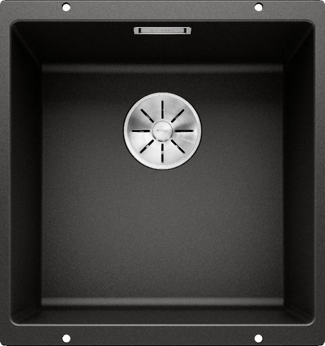 Мойка для кухни Blanco Subline 400-U 43х46 см SILGRANIT® PuraDur® черный 525990