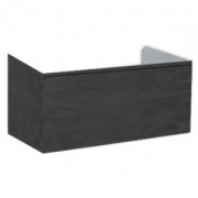 Тумба под раковину Hatria Daytime подвесная 108 см ДСП антрацит 
