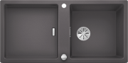 Мийка для кухні Blanco Adon XL 6S 91х48 см SILGRANIT® PuraDur® темна скеля 525348