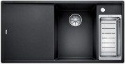 Мойка для кухни Blanco Axia III 6S 100х51 см SILGRANIT® PuraDur® черный 525851