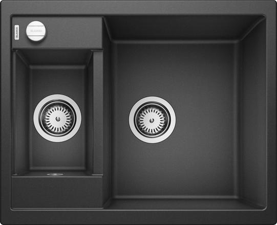 Мийка для кухні Blanco Metra 6 61,5х50 см SILGRANIT® PuraDur® чорний 525922