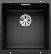 Мийка для кухні Blanco Subline 400-U 43х46 см SILGRANIT® PuraDur® чорний 525990