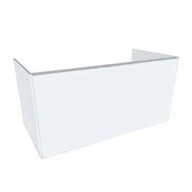 Тумба под раковину Erika Pro Q подвесная 75 см ДСП белый Y1AX01