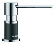 Дозатор для рідкого мила Blanco Lato антрацит/хром 525810