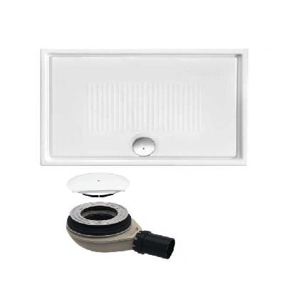 Душевой поддон Hatria LIF H3 140х70 см керамика белый с сифоном PCY1ZW01