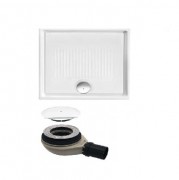 Душовий піддон Hatria LIF H3 90х70 см кераміка білий з сифоном PCY1W101