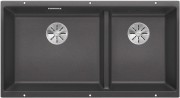Мойка для кухни Blanco Subline 480/320-U 85.5х46 см SILGRANIT® PuraDur® черный 525993