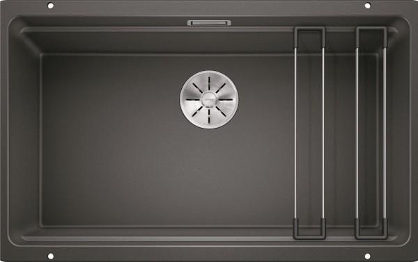 Мойка для кухни Blanco Subline 700-U 73х46 см SILGRANIT® PuraDur® черный 525891
