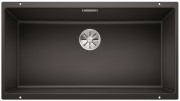Мийка для кухні Blanco Subline 800-U 83х46 см SILGRANIT® PuraDur® чорний 526005