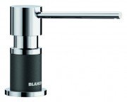 Дозатор для жидкого мыла Blanco Lato антрацит/хром 525810