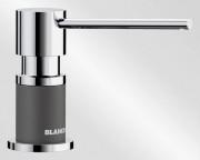 Дозатор для жидкого мыла Blanco Lato темная скала/хром 525817