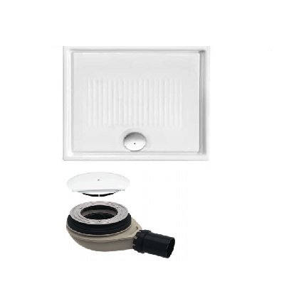 Душовий піддон Hatria LIF H3 90х70 см кераміка білий з сифоном PCY1W101