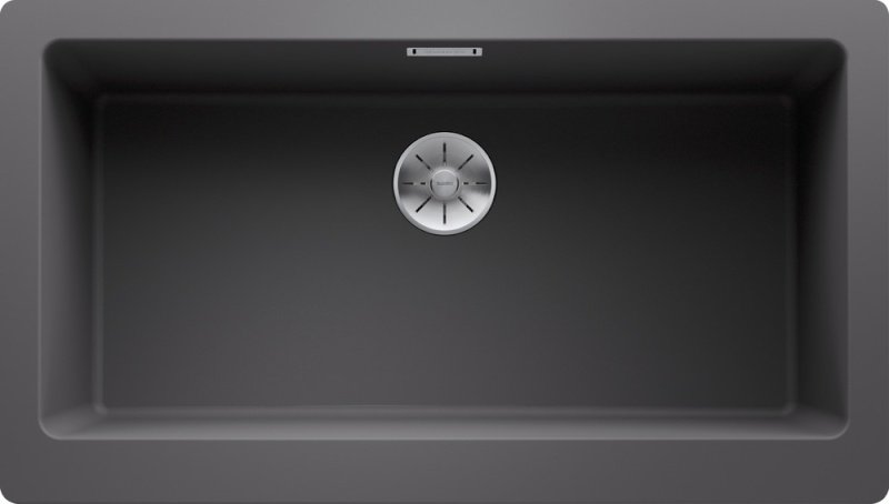 Мойка для кухни Blanco Vintera XL 9-UF 89,6х51 см SILGRANIT® PuraDur® темная скала 526102