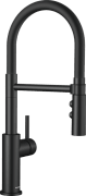 Смеситель для кухни Blanco Catris-S Flexo однорычажный с выдвижной лейкой черный матовый 525793