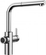 Смеситель для кухни Blanco Evol-S Volume однорычажный с выдвижной лейкой хром 525210