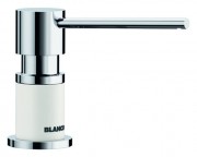 Дозатор для жидкого мыла Blanco Lato белый/хром 525814