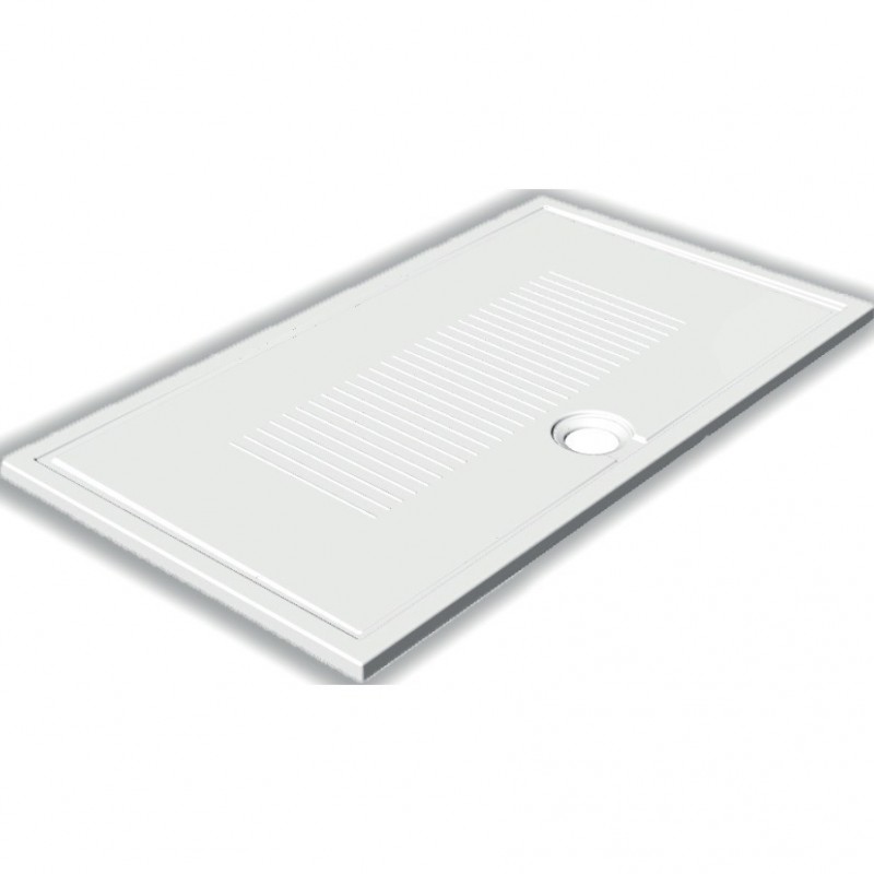 Душевой поддон Hatria LIF H3 Alchemy 140х80 см керамика белый матовый A0Y1ZV25