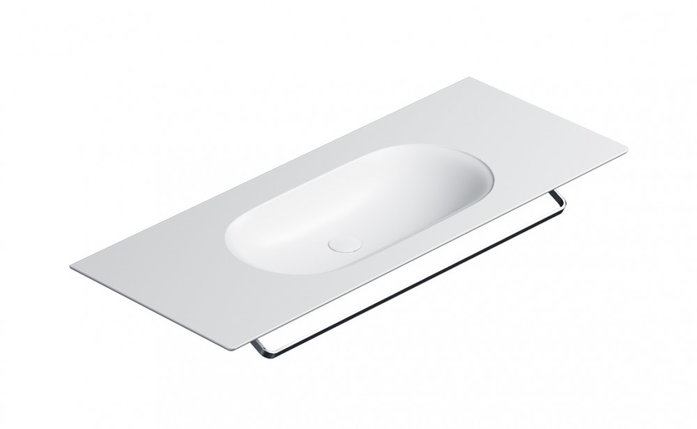 Раковина для ванної Catalano Horizon 125х50 см кераміка білий матовий 1125HZBM