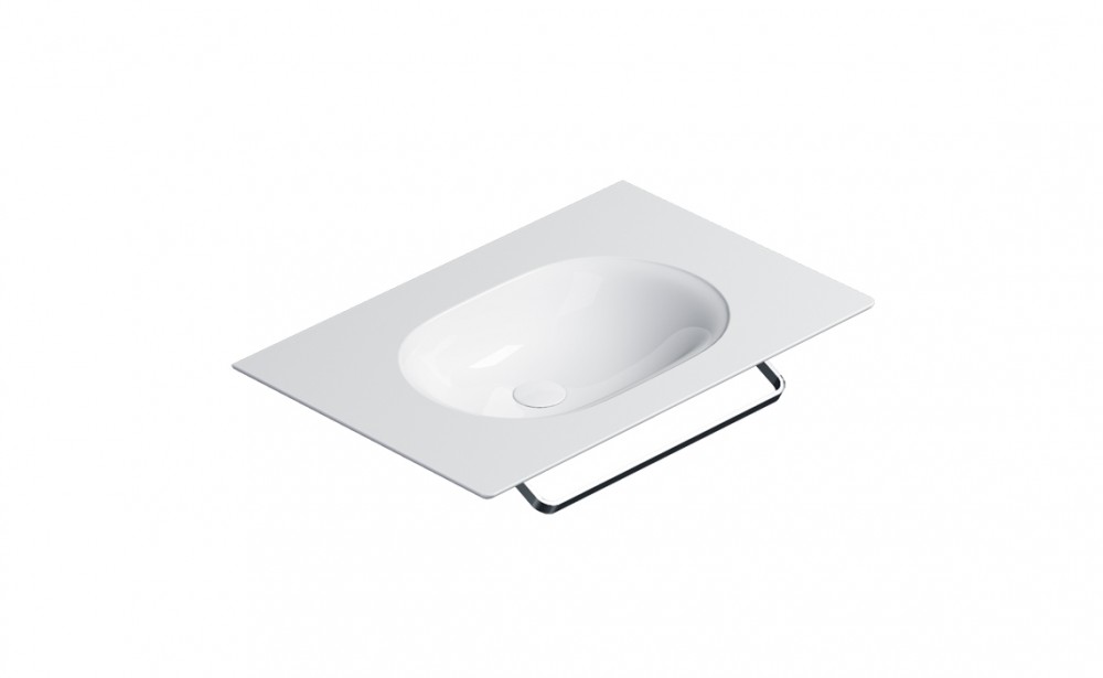 Раковина для ванной Catalano Horizon 75х50 см керамика белый глянцевый 175HZ00