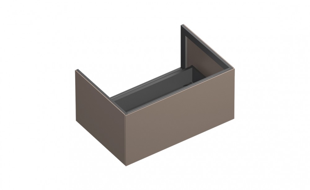 Тумба під раковину Catalano Horizon підвісна 71,5х48 см алюміній коричневий матовий 5M7550MS