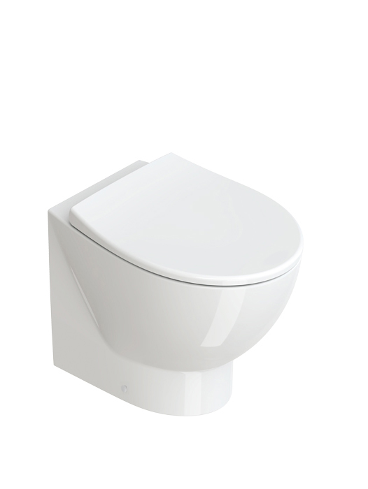 Унітаз підлоговий Catalano Italy Newflush 37х52 см кераміка білий глянцевий 1VPECORIT00