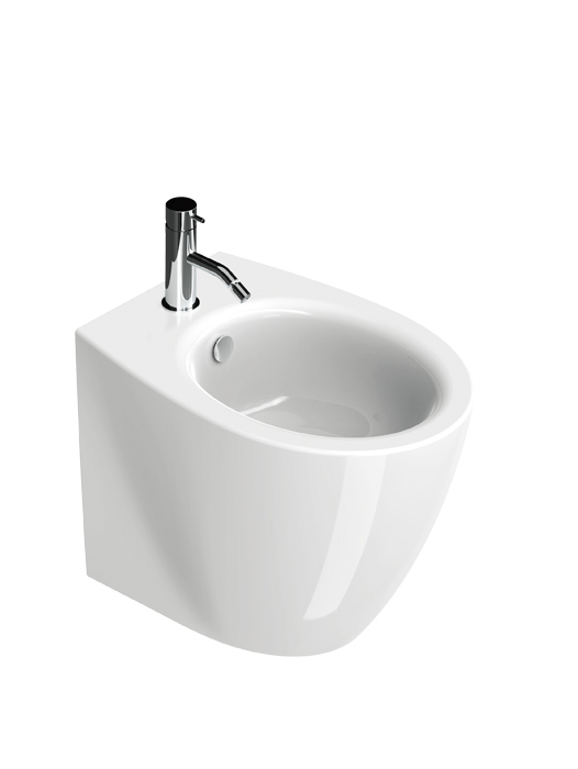 Биде напольное Catalano Italy 37х52 см керамика белый глянцевый 1BI52IT00