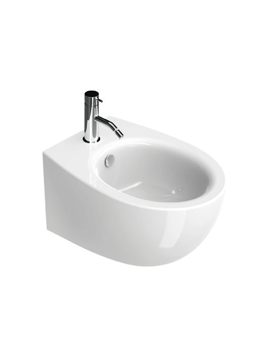 Биде подвесное Catalano Italy 37х52 см керамика белый глянцевый 1BS52IT00