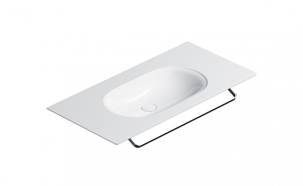 Раковина для ванної Catalano Horizon 100х50 см кераміка білий глянцевий 1100HZ00