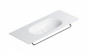 Раковина для ванної Catalano Horizon 125х50 см кераміка білий глянцевий 1125HZ00