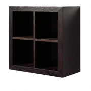 Шкафчик для ванной TOTO NC подвесной открытый венге FU10014A-VO