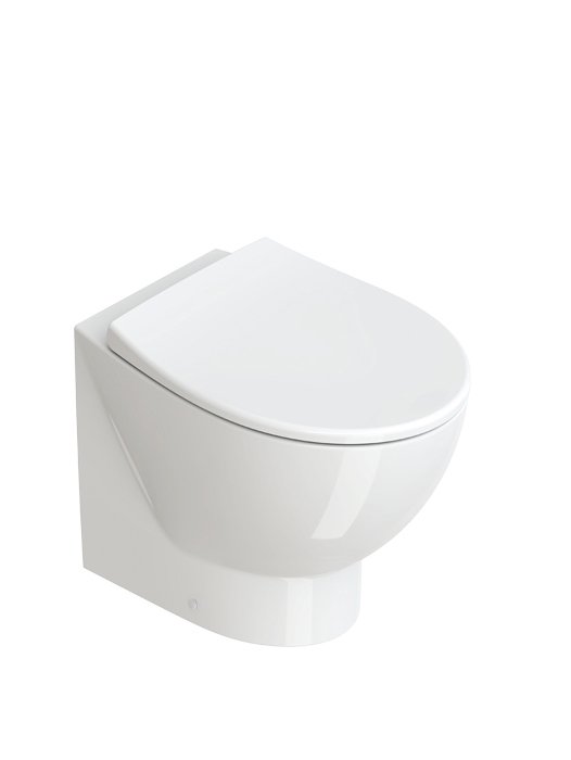 Унитаз напольный Catalano Italy Newflush 37х52 см керамика белый глянцевый 1VPECORIT00
