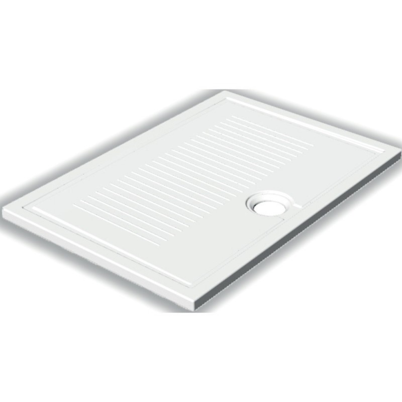 Душовий піддон Hatria LIF H3 Alchemy 100х70 см кераміка білий матовий A0Y1W025