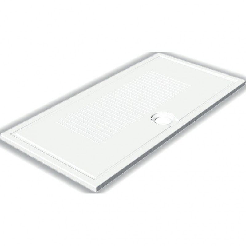 Душевой поддон Hatria LIF H3 Alchemy 140х70 см керамика белый матовый A0Y1ZW25