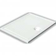 Душевой поддон Hatria LIF H3 Alchemy 90х70 см керамика белый матовый A0Y1W125