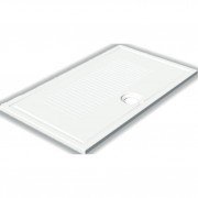 Душовий піддон Hatria LIF H3 Alchemy 120х70 см кераміка білий матовий A0Y1ZZ25