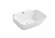 Раковина для ванної Simas Wave накладна/підвісна 48х43 см фаянс білий WA 08