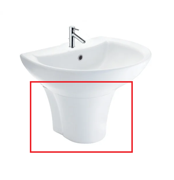 Полуп'едістал для раковини TOTO Le Blanc кераміка білий PT942HFK