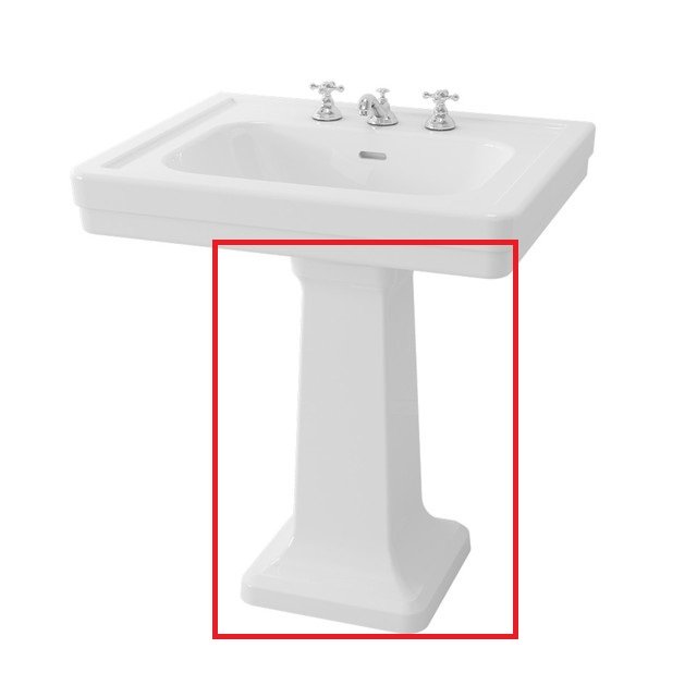 Пьедестал для раковины TOTO Memory керамика белый LW668FJ