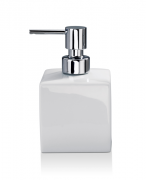 Дозатор для жидкого мыла Decor Walther DW 525 настольный фарфор белый/хром DCW-DW525