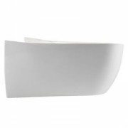 Декоративная накладка на унитаз/биде Hatria Abito Alchemy санфарфор белый A0YXX8