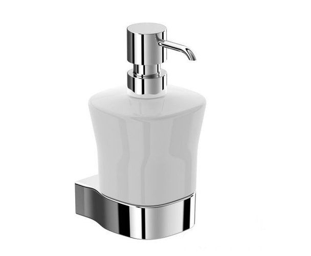 Дозатор для рідкого мила TOTO MH настінний кераміка білий / хром YA10306U (A)