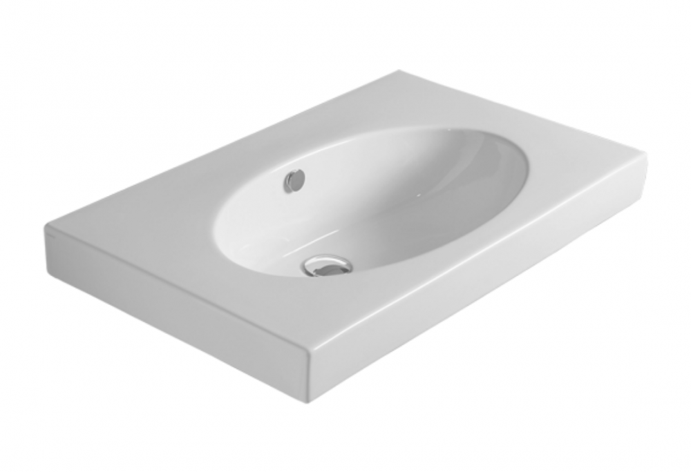 Раковина для ванної Simas LFT Spazio підвісна 80х50 см фаянс білий LFT 44