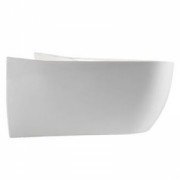 Декоративная накладка на унитаз/биде Hatria Abito Alchemy санфарфор белый A0YXX8