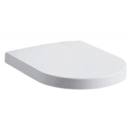 Сидіння з кришкою для унітазу Simas E-Line з мікроліфтом терморезина білий EL 004