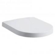 Сидіння з кришкою для унітазу Simas E-Line з мікроліфтом терморезина білий EL 004
