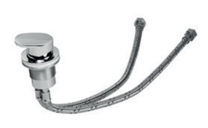 Змішувач для біде Hatria G-Full одноважільний хром YXB877