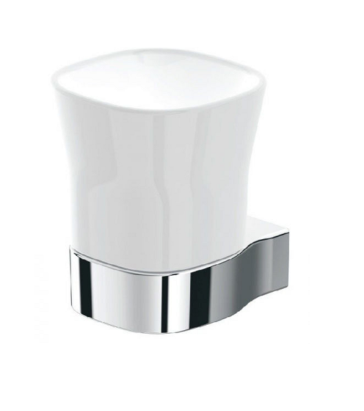 Стакан для зубних щіток TOTO MH настінний кераміка білий / хром YA10274U (A)