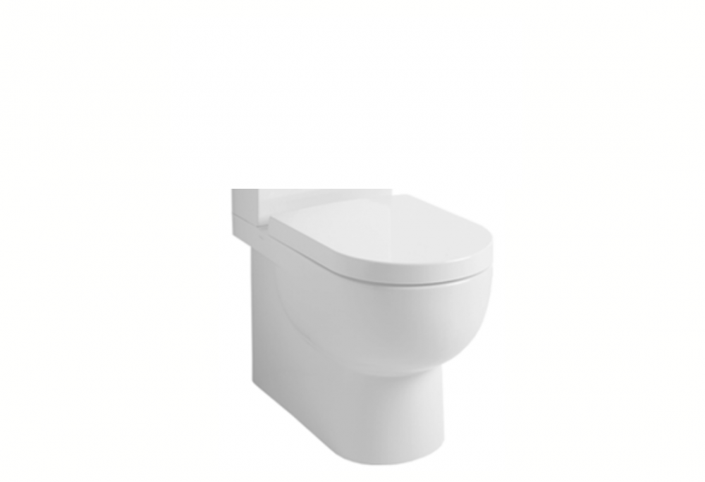 Чаша унітаза-компакта підлогова Simas E-Line 35,5х62 см фаянс білий EL 07