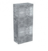 Пенал для ванної Hatria підвісний SX 36Х79 см ДСП цемент 