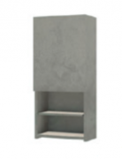 Шкаф для ванной Hatria подвесной однодверный DX 36х20 см тортола 